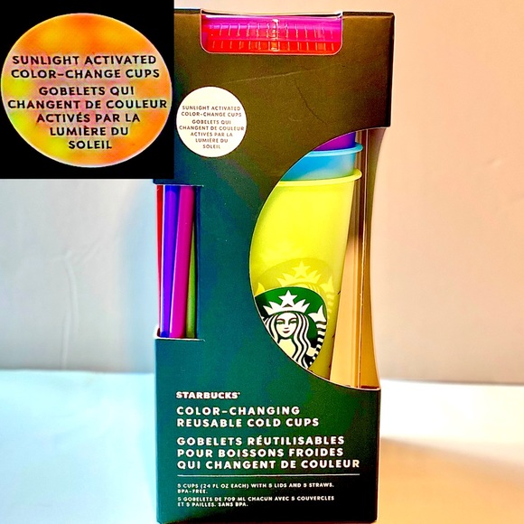New Release! Starbucks 2022 Cold Tumblers with Color Changing Cups